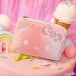 Sanrio Hello Kitty 50th Anniversary Clear & Cute Accordion Zip Around Wallet, , hi-res view 2